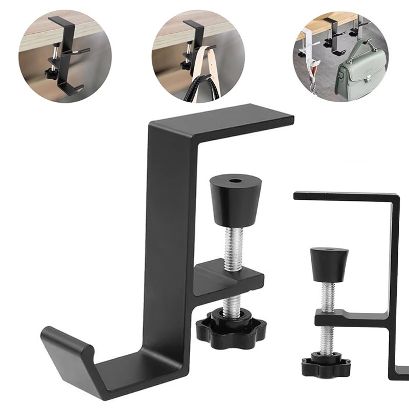 Headphone Hook Under - 펀치프리 다기능 헤드폰 데스크 엣지 훅