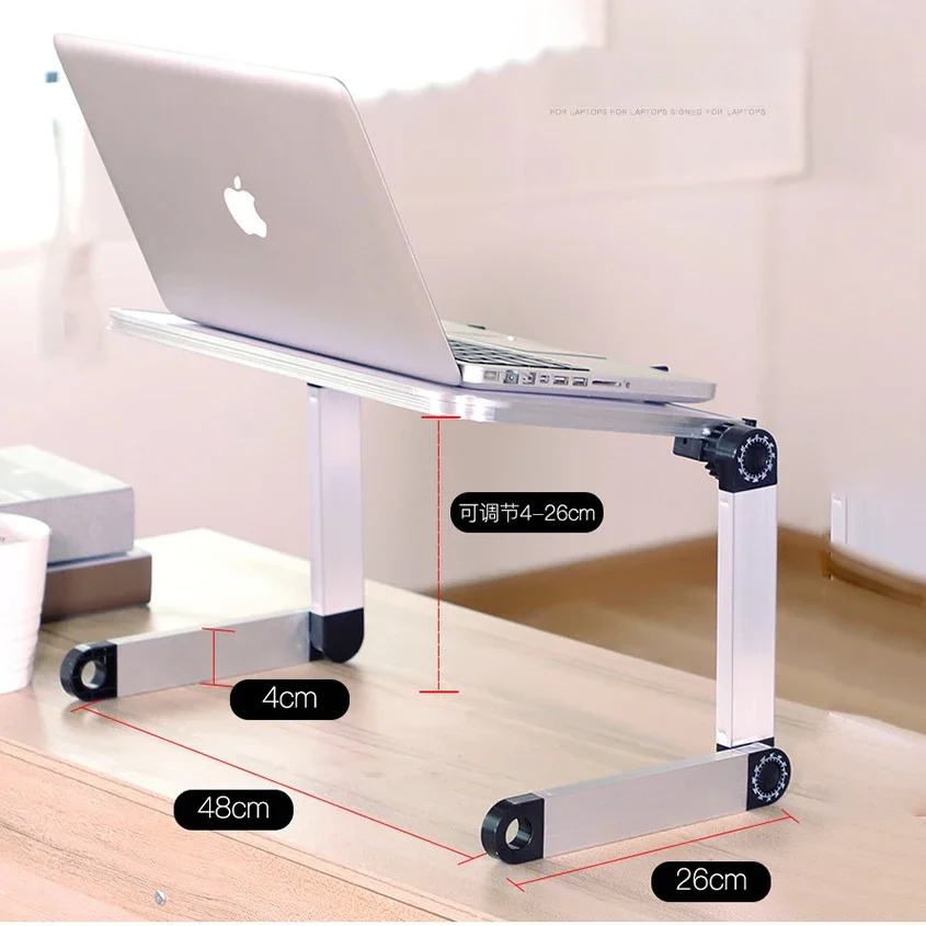냉각팬이 있는 조절 가능한 노트북 스탠드 높이 각도 조 - Desk Setup Maker 리뷰 및 가격
