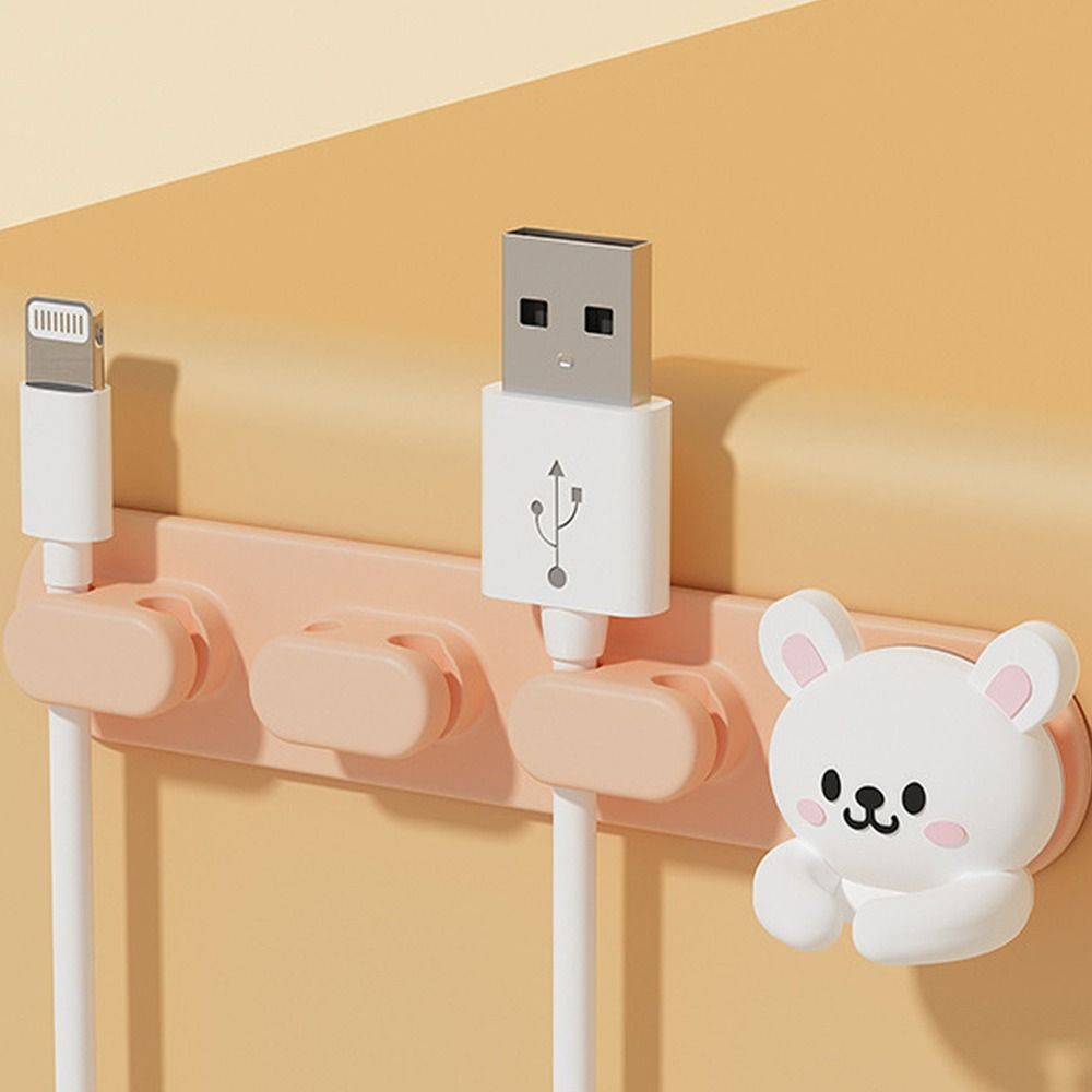 강력한 접착력의 셀프 접착 케이블 클립 귀여운 동물 디 - Desk Setup Gadgets 리뷰 및 가격