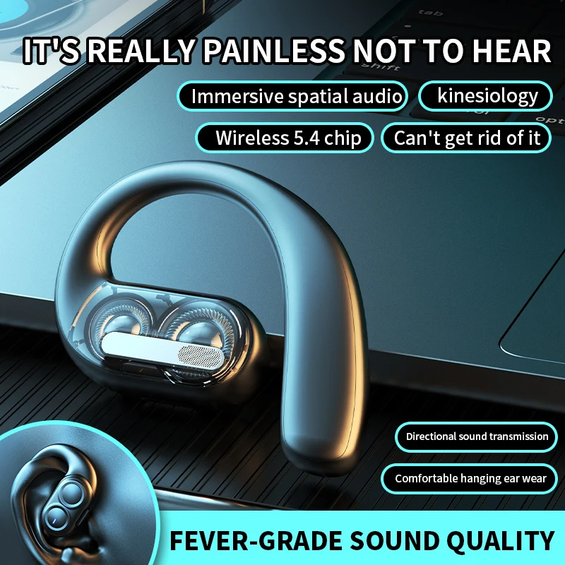 무선 블루투스 헤드폰 풀 오픈 헤드셋 공기 전도 이어훅 - Headphone Hook Under 리뷰 및 가격