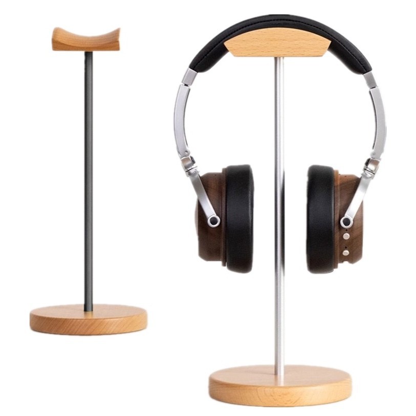 블랙 월넛 우드 & 알루미늄 헤드폰 스탠드, 내추럴 월 - Desk Setup Gaming 리뷰 및 가격