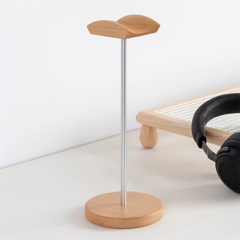 블랙 월넛 우드 & 알루미늄 헤드폰 스탠드, 내추럴 월 - Desk Setup Gaming 리뷰 및 가격