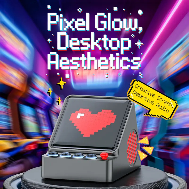 레트로 픽셀 아트 프로그래밍 가능 LED 디스플레이 휴 - Desk Setup Diy 리뷰 및 가격