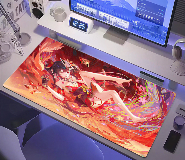 대형 애니메이션 소녀 마우스 패드 XXL 데스크 매트  - Desk Setup Designer 리뷰 및 가격