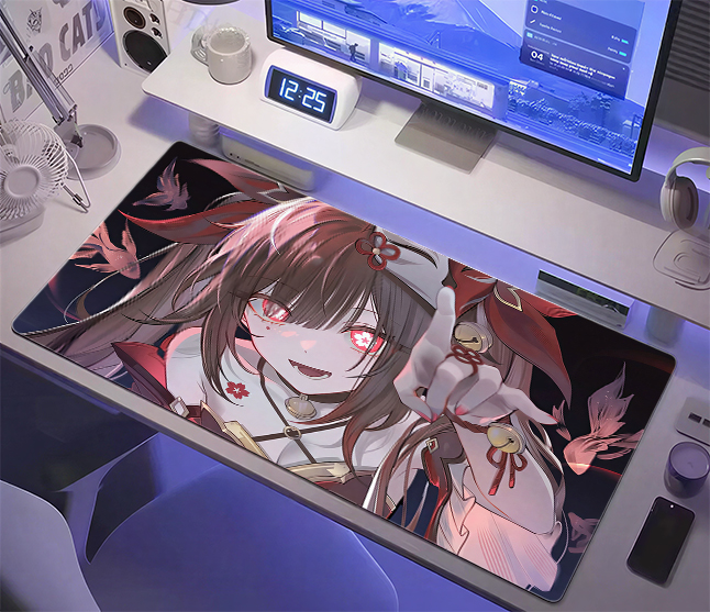 대형 애니메이션 소녀 마우스 패드 XXL 데스크 매트  - Desk Setup Designer 리뷰 및 가격