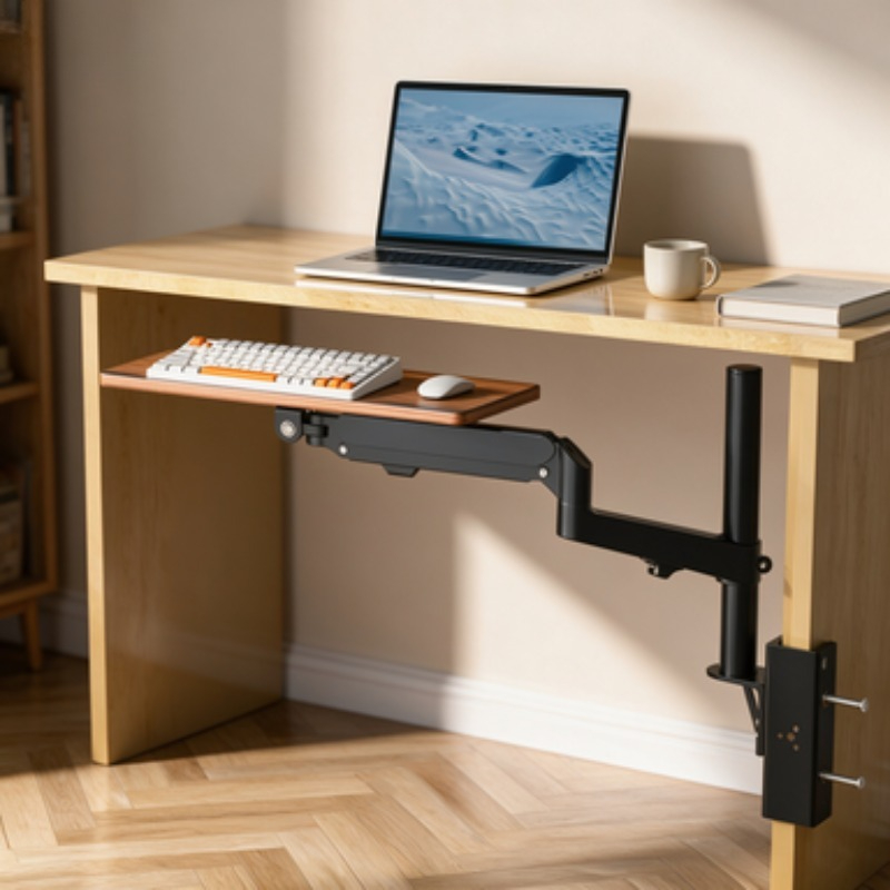 책상 아래 공간 절약 키보드 트레이 사무실 타이핑 플랫 - Desk Setup Diy 리뷰 및 가격