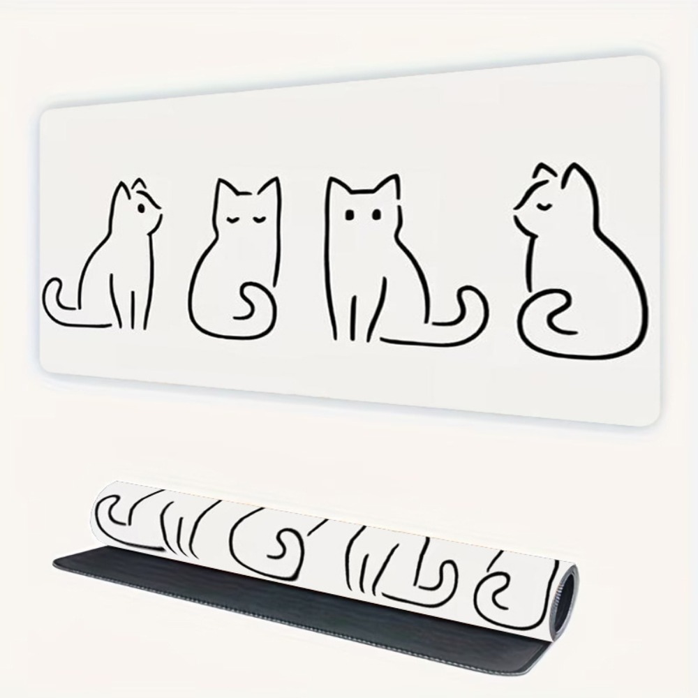 독특한 고양이 디자인의 마우스 패드, 책상 정리함, 트 - Desk Setup Designer 리뷰 및 가격