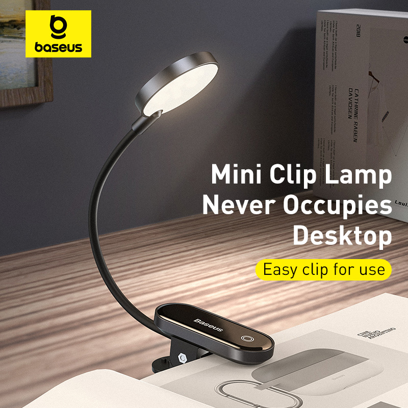 베이스어스 휴대용 데스크 램프 LED 미니 클립 USB - Desk Setup Maker 리뷰 및 가격