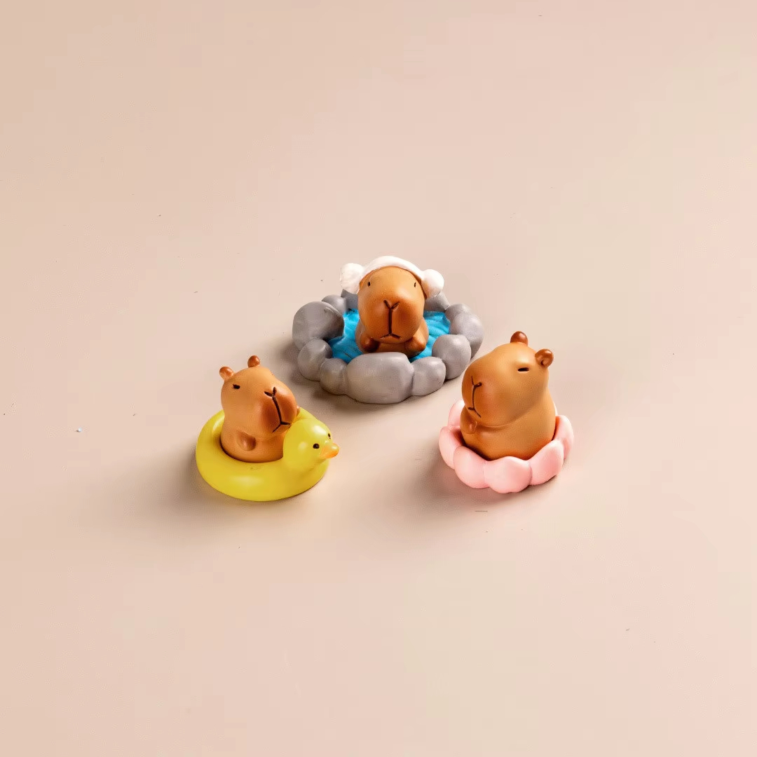 13PCS 소형 컬렉션 미니 Capybaras 데스크  - Desk Setup Nature 리뷰 및 가격