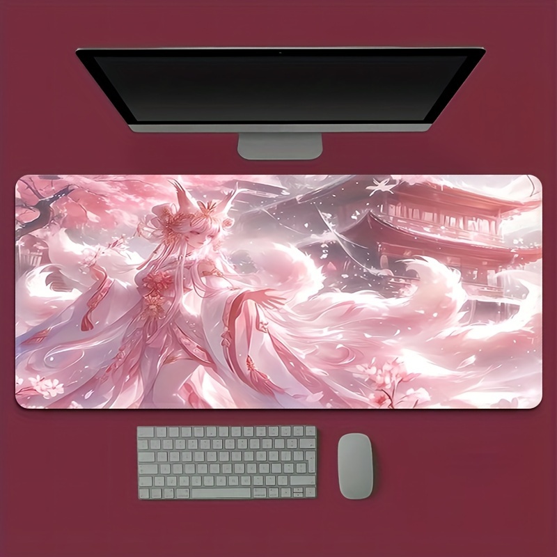 애니메이션 여우 소녀 데스크 매트, 마법같은 데스크 세 - Desk Setup Designer 리뷰 및 가격