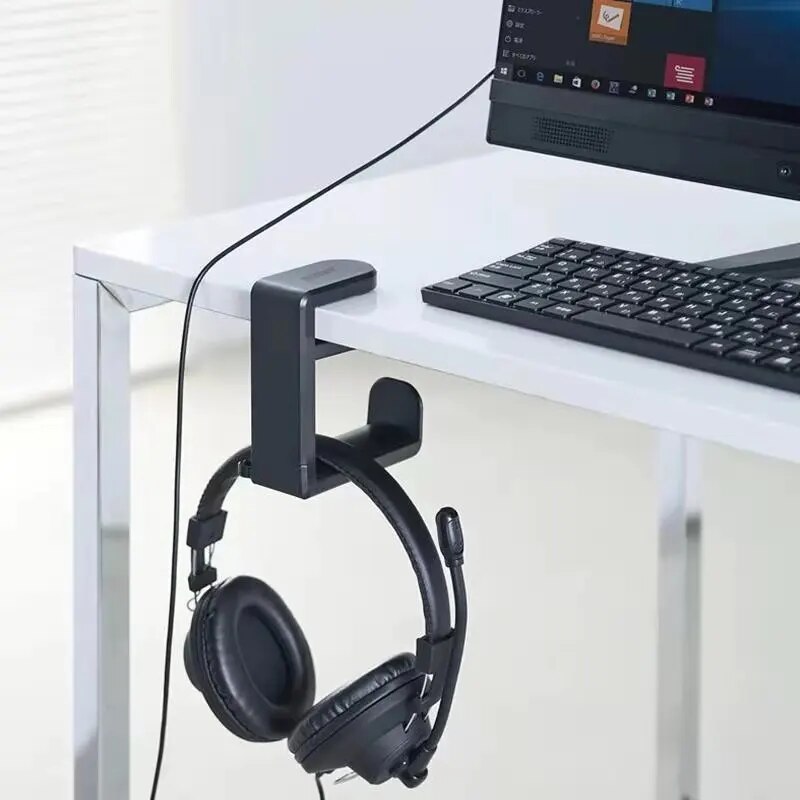 유니버설 게이밍 헤드폰 스탠드 헤드셋 후크 홀더 조절  - Headphone Hook Under 리뷰 및 가격