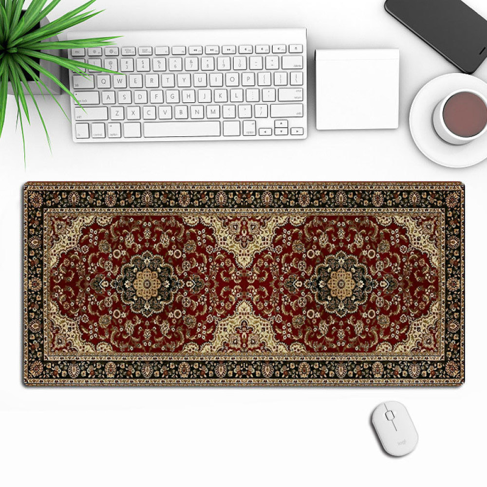 대형 마우스 패드 아랍 디자인 데스크 매트 미끄럼 방지 - Desk Setup Designer 리뷰 및 가격