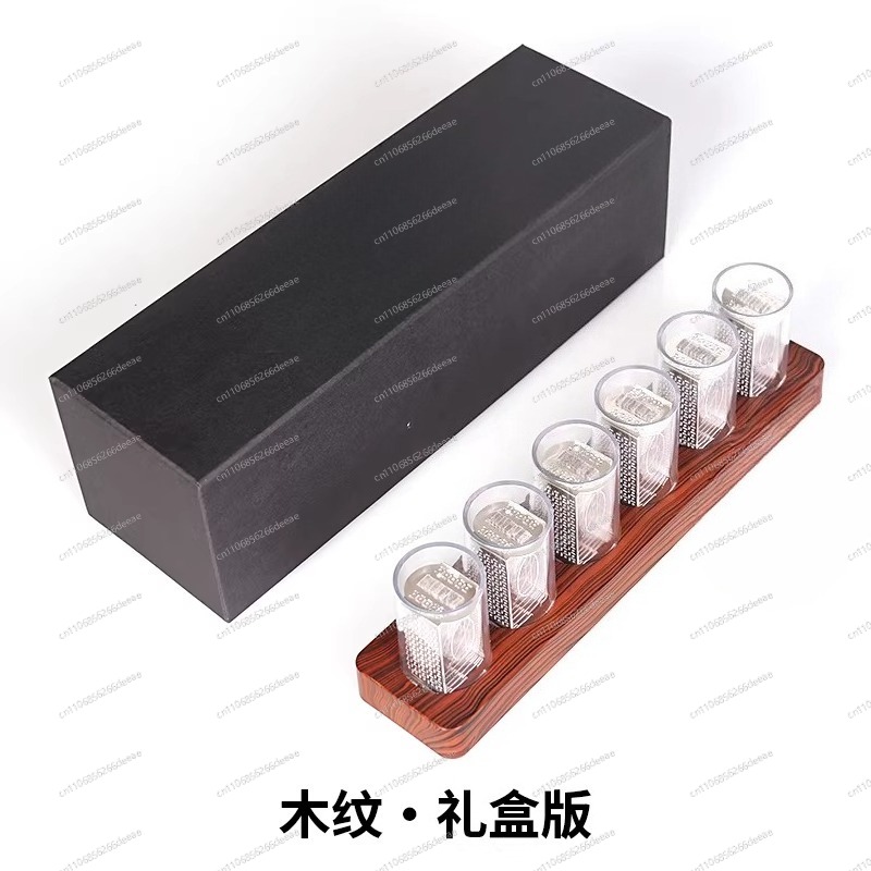 창의적인 DIY LED 글로우 튜브 시계 RGB 데스크 - Desk Setup Diy 리뷰 및 가격