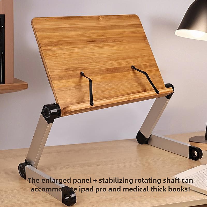 대나무 조절식 침대 책상 노트북 테이블 접이식 책 독서 - Desk Setup With Ipad 리뷰 및 가격