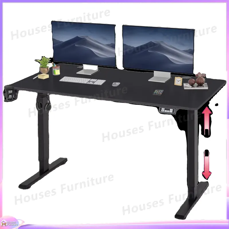 대형 게이밍 컴퓨터 책상, RGB LED 조명, 높이  - Desk Setup Designer 리뷰 및 가격