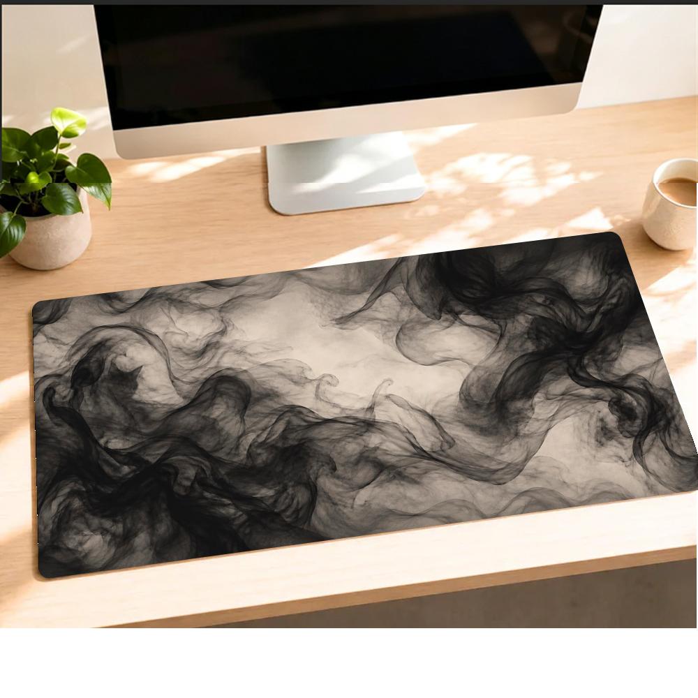 블랙 스모크 마우스패드, PC 액세서리, 데스크용 소품 - Desk Setup Gadgets 리뷰 및 가격
